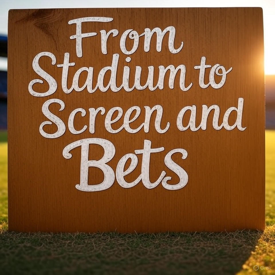 From Stadium to Screen and Bets