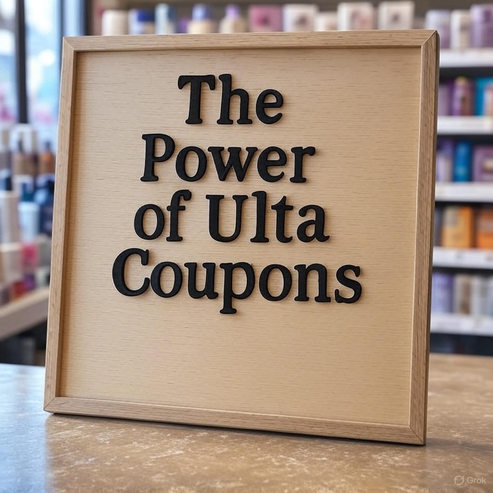 The Power of Ulta Coupons