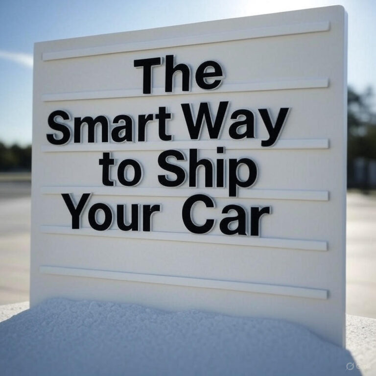 The Smart Way to Ship Your Car