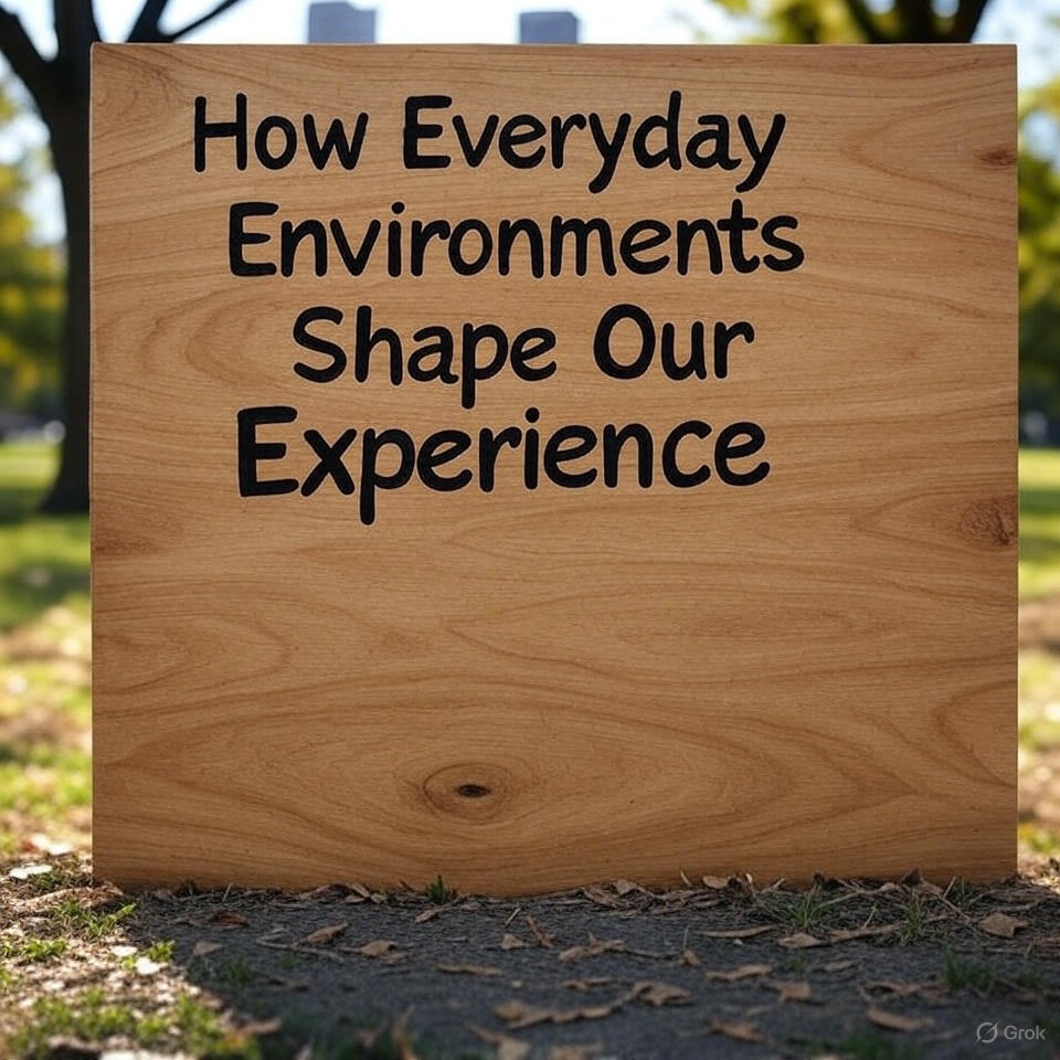 How Everyday Environments Shape Our Experience