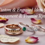 Custom & Engraved Ideas for Engagement and Promise Rings