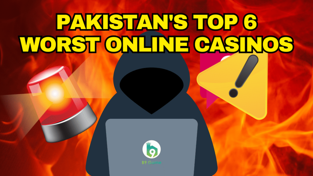 Top 6 Worst Online Casinos in 2025