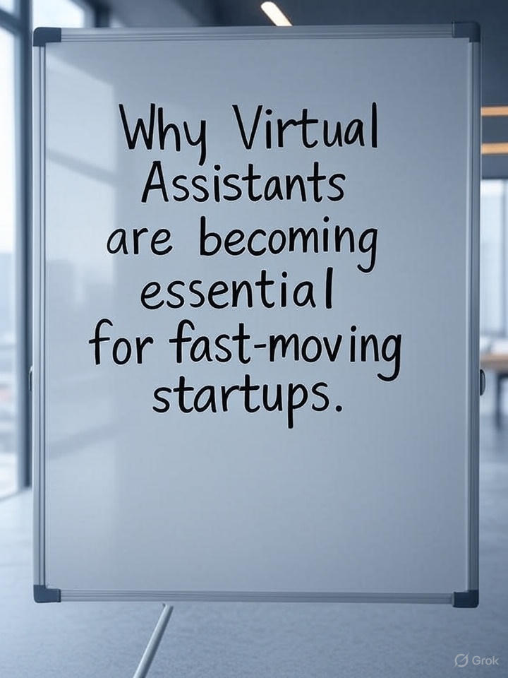 Why Virtual Assistants are becoming essential for fast-moving startups