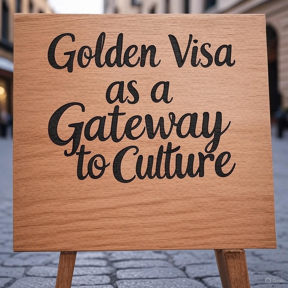 Golden Visa as a Gateway to Culture
