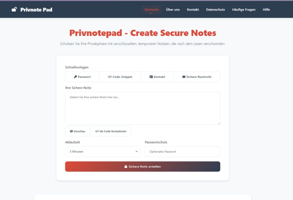 Privnotepad