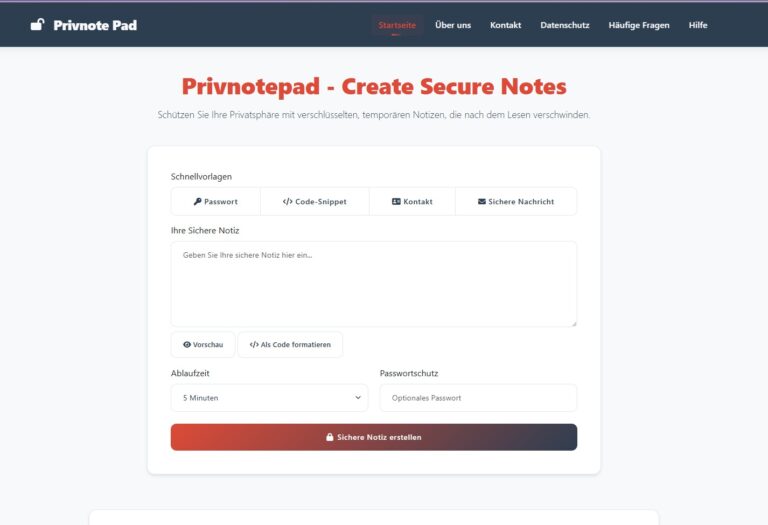 Privnotepad