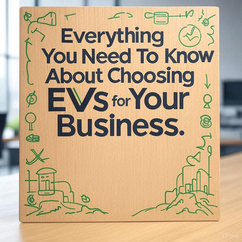 Everything You Need To Know About Choosing EVs for Your Business