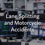 Lane Splitting and Motorcycle Accidents