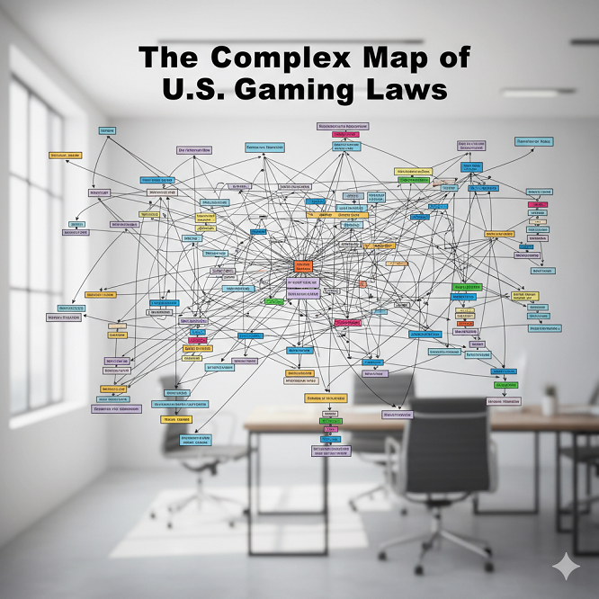 The Complex Map of U.S. Gaming Laws