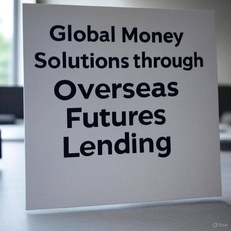 Global Money Solutions through Overseas Futures Lending