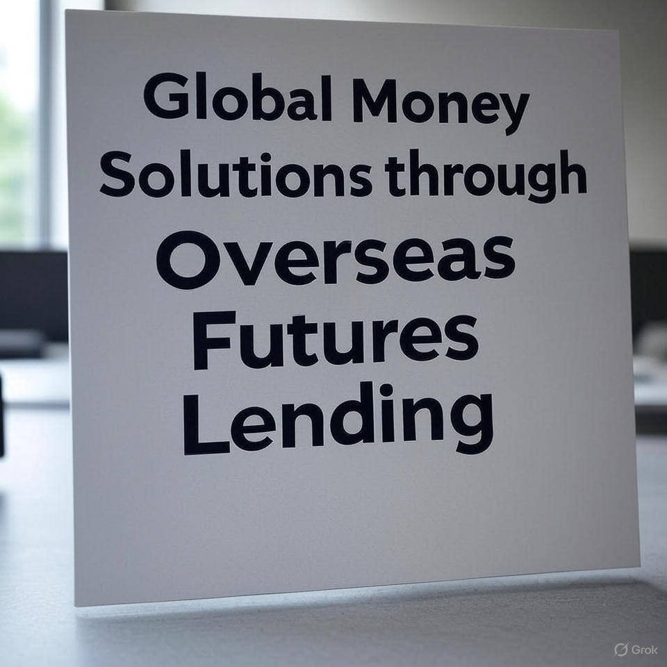 Global Money Solutions through Overseas Futures Lending