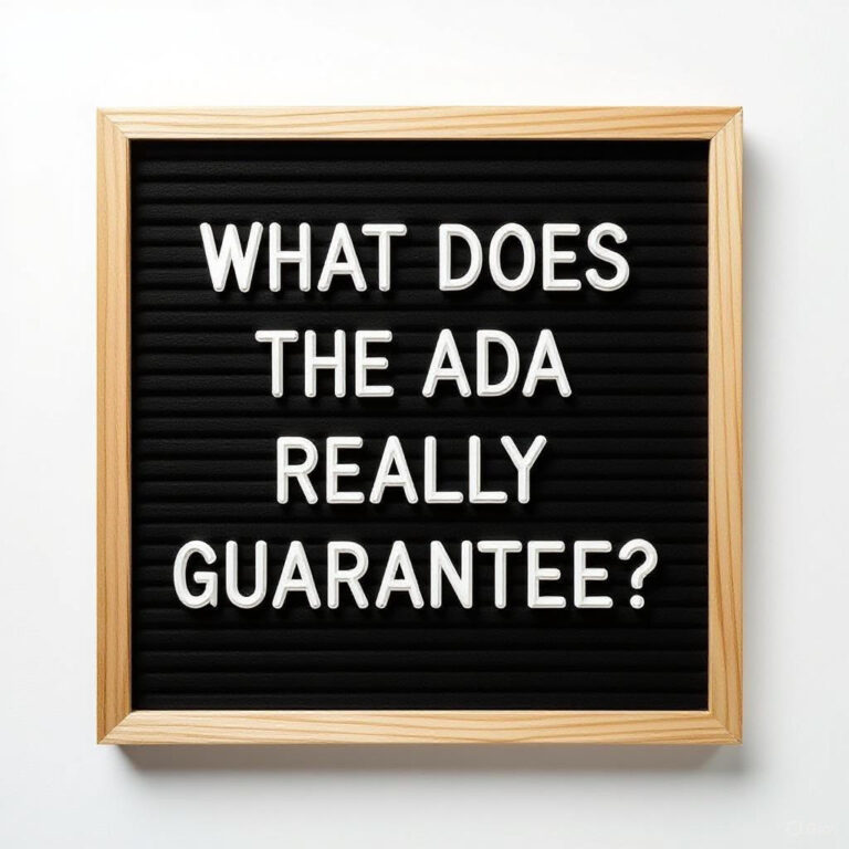 What Does the ADA Really Guarantee?