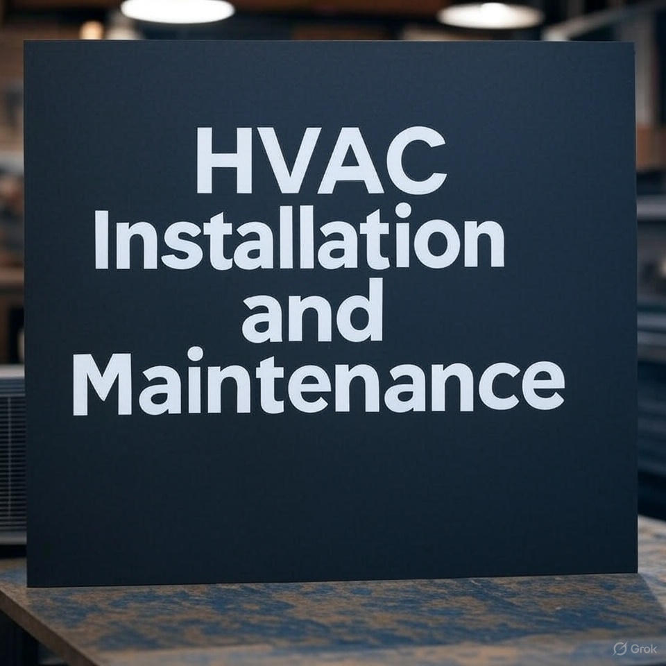 HVAC Installation and Maintenance