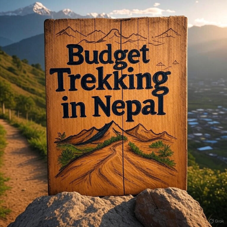 Budget Trekking in Nepal