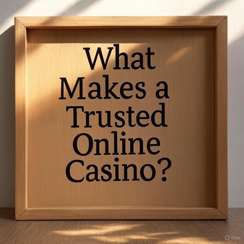 What Makes a Trusted Online Casino?