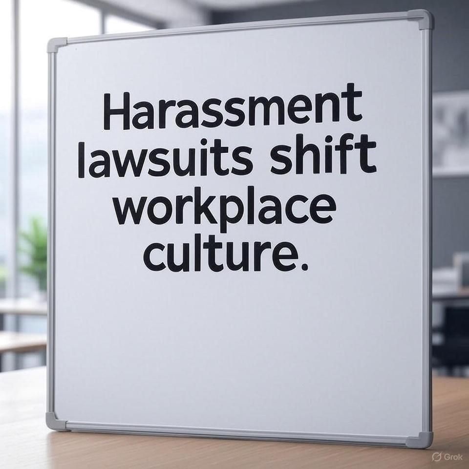 Harassment lawsuits shift workplace culture