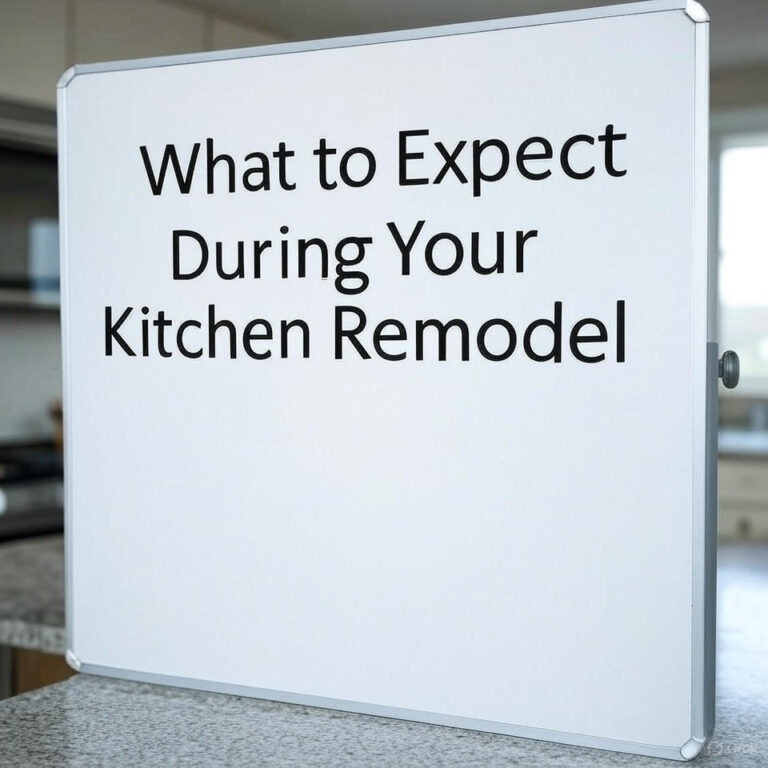 What to Expect During Your Kitchen Remodel