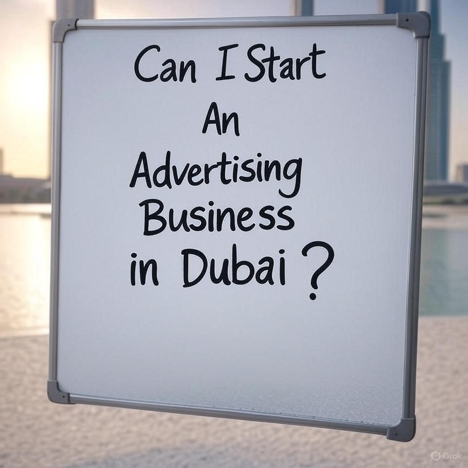 Can I Start An Advertising Business in Dubai