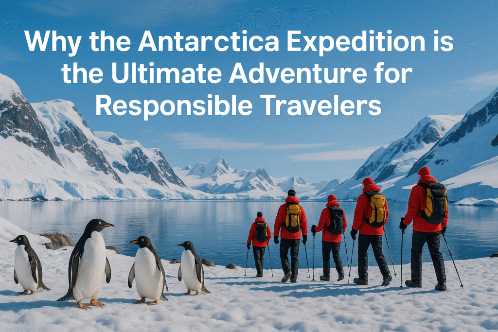 Why the Antarctica Expedition is the Ultimate Adventure for Responsible Travelers