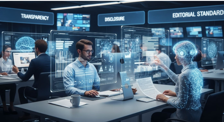 AI Content Disclosure in 2025: Practical Editorial Standards for Newsrooms (Checklists & Examples)