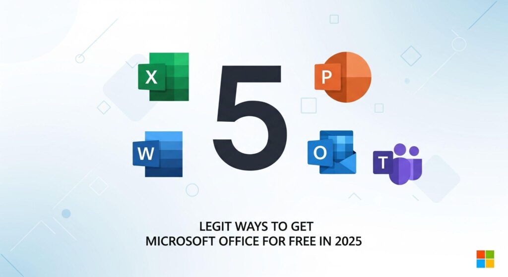 5 Legit Ways to Get Microsoft Office for Free in 2025