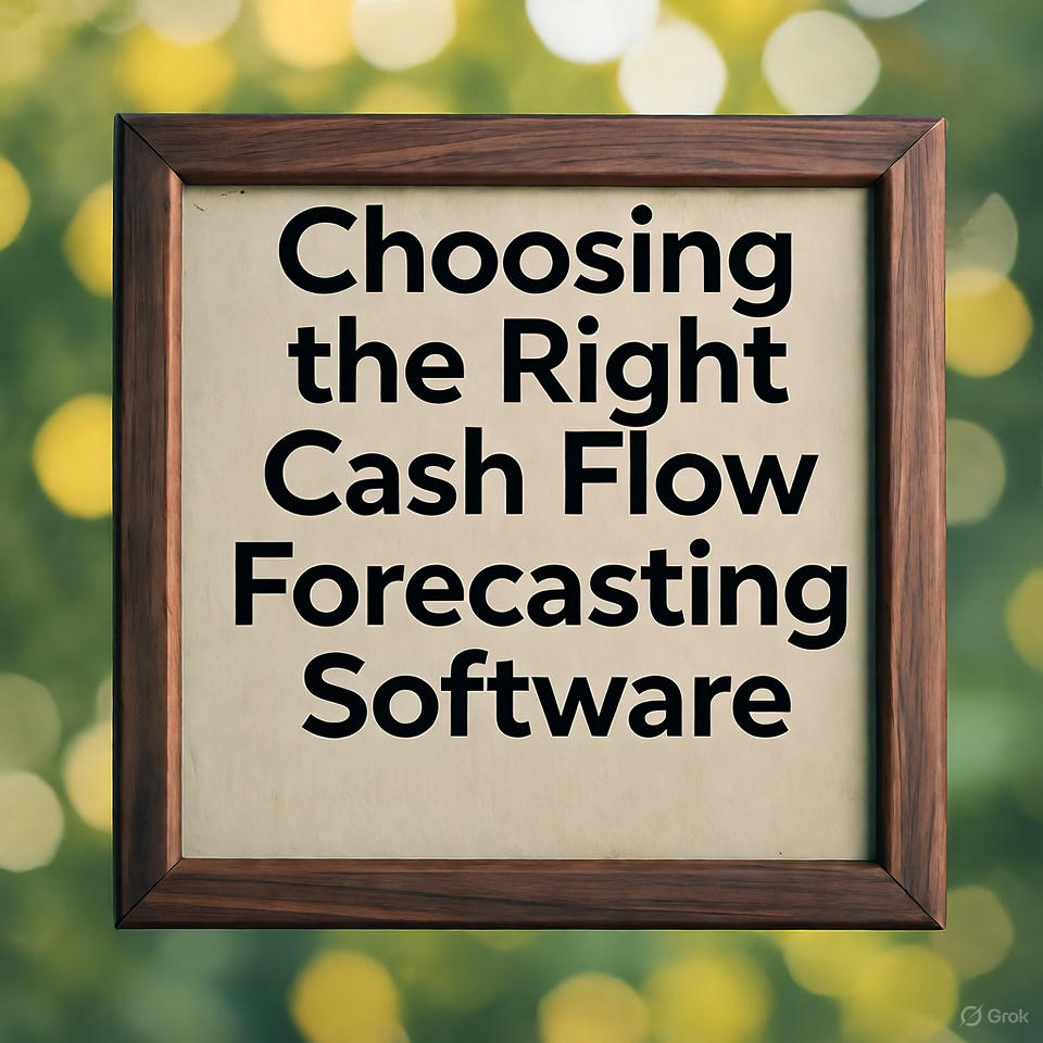 Choosing the Right Cash Flow Forecasting Software for Your Business Needs