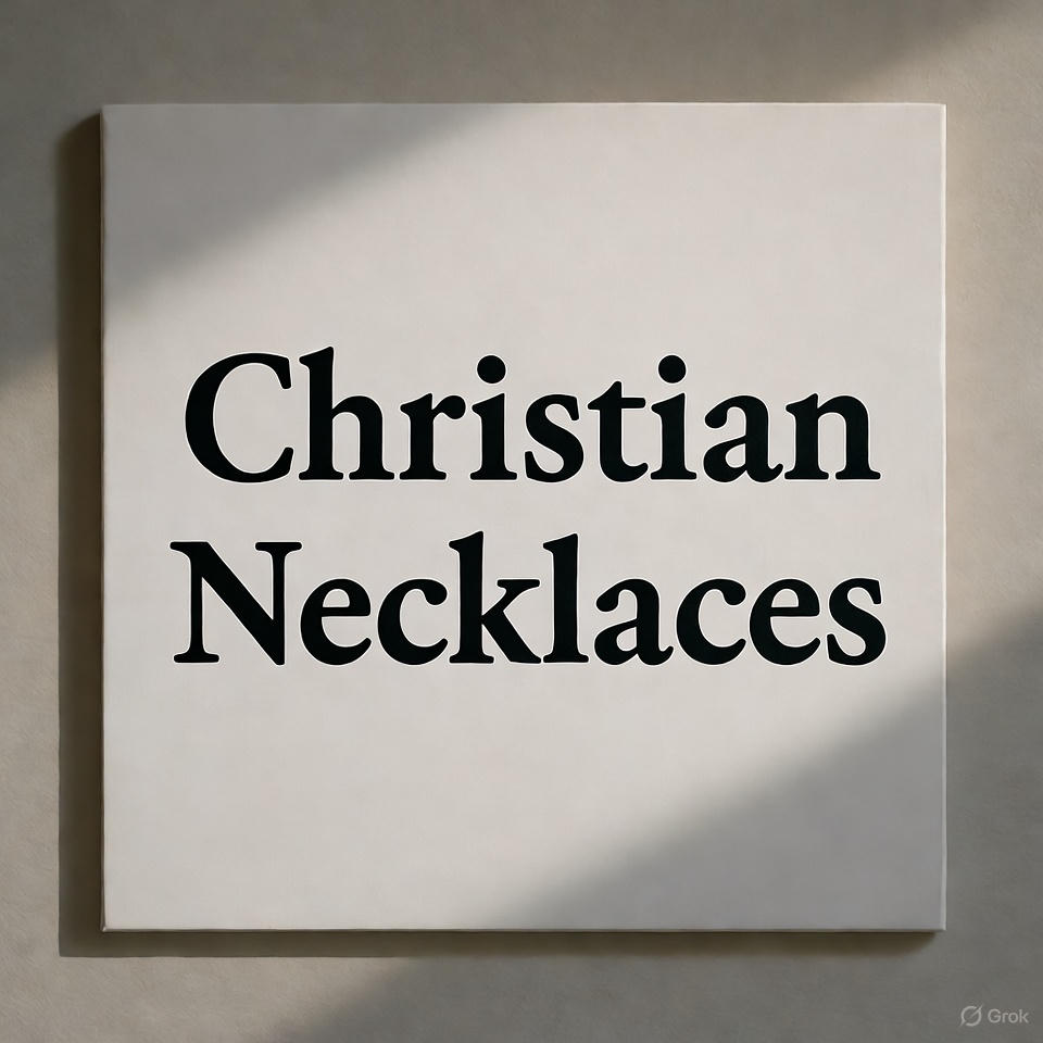 Christian Necklaces