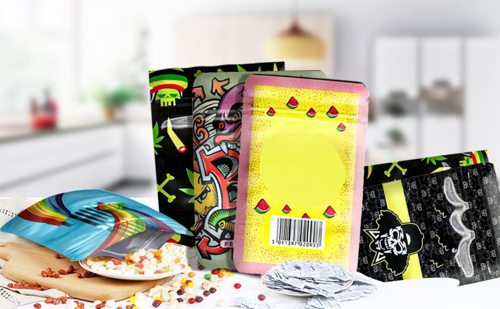 Custom Cookies Mylar Bags