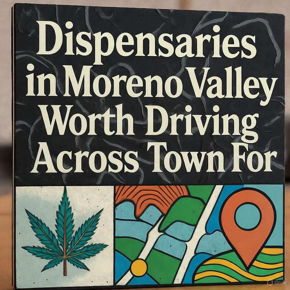 Dispensaries in Moreno Valley Worth Driving Across Town For