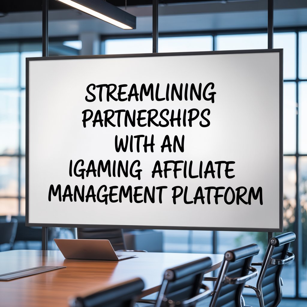 Streamlining Partnerships with an iGaming Affiliate Management Platform
