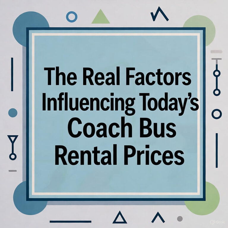 The Real Factors Influencing Today’s Coach Bus Rental Prices