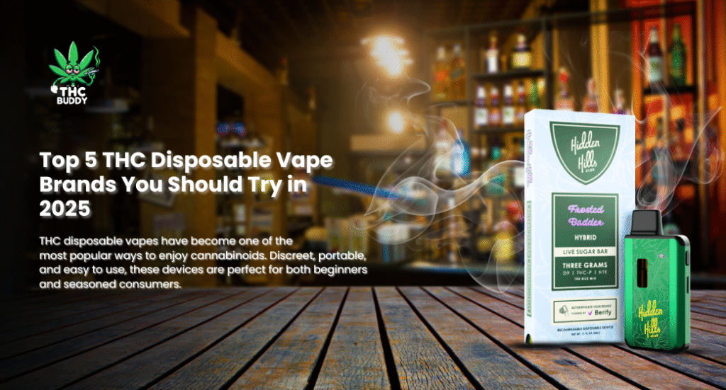 Top 5 THC Disposable Vape Brands You Should Try in 2025