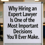 Why Hiring an Expert Lawyer Is One of the Most Important Decisions You’ll Ever Make