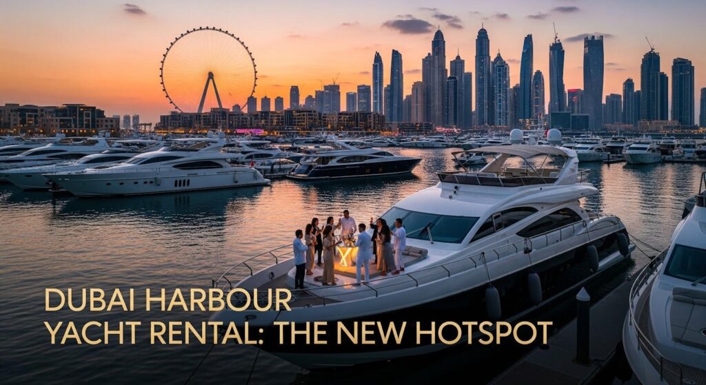 Dubai Harbour Yacht Rental the New Hotspot for Luxury Cruising