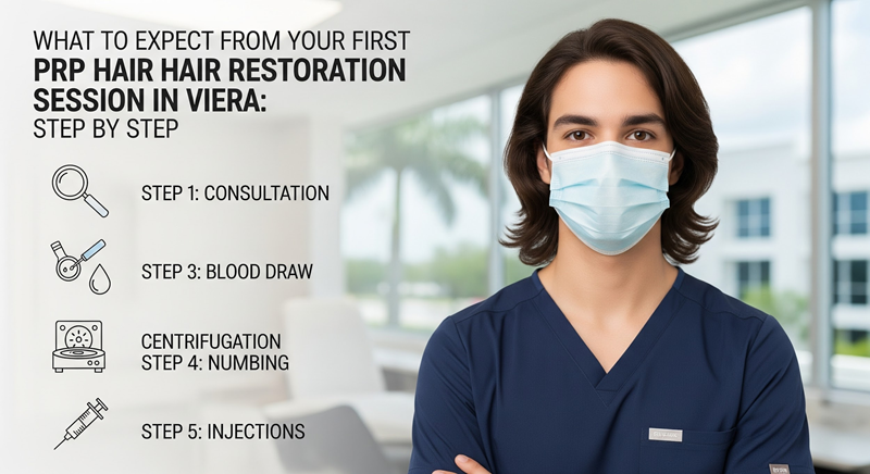 PRP Hair Restoration Session in Viera