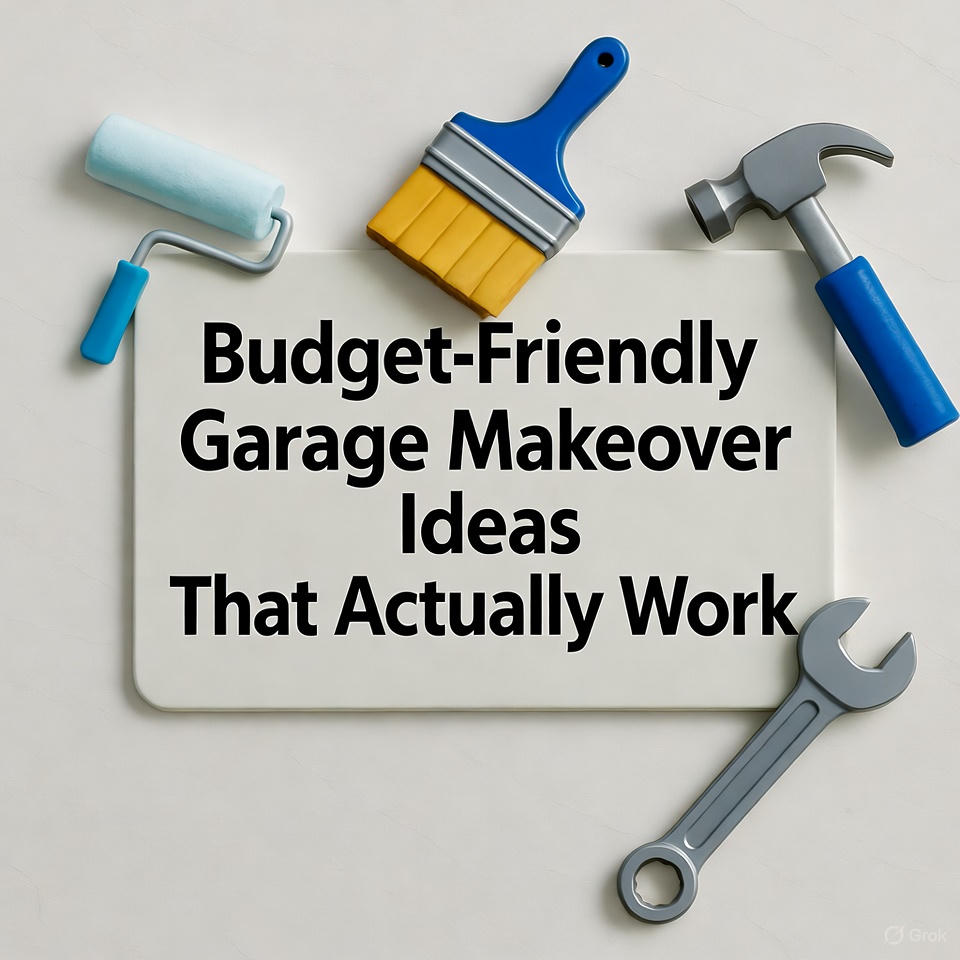 Budget-Friendly Garage Makeover Ideas That Actually Work