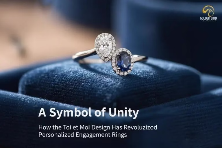 Toi et Moi rings symbolizing unity in modern personalized designs