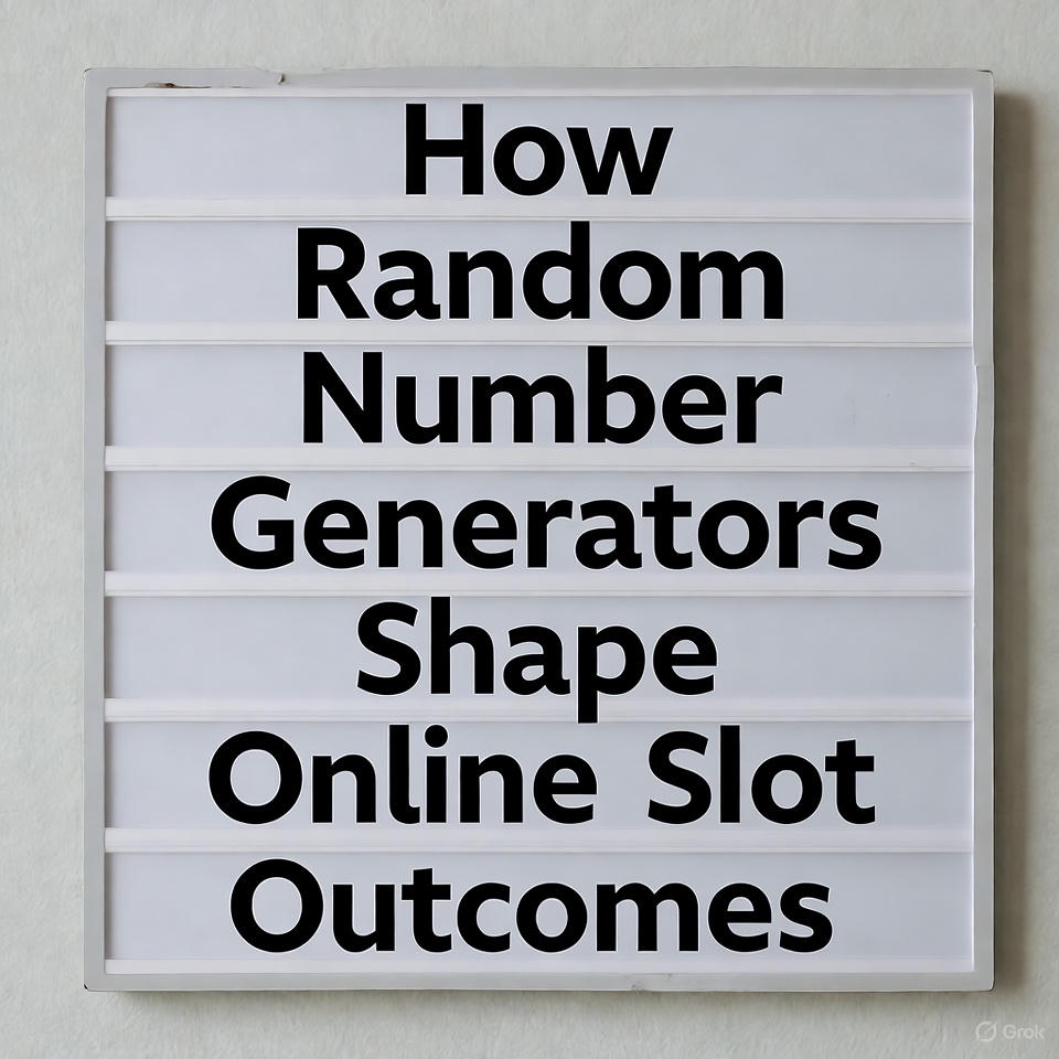 How Random Number Generators Shape Online Slot Outcomes