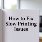 How to Fix Slow Printing Issues