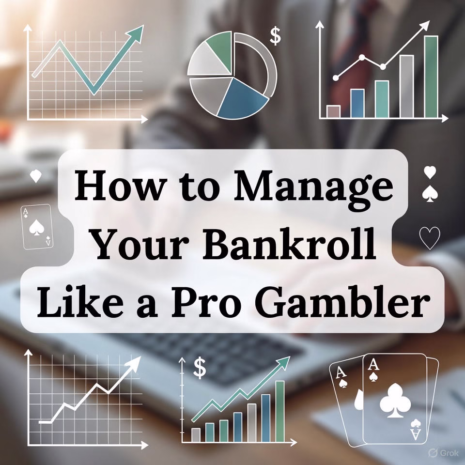 How to Manage Your Bankroll Like a Pro Gambler