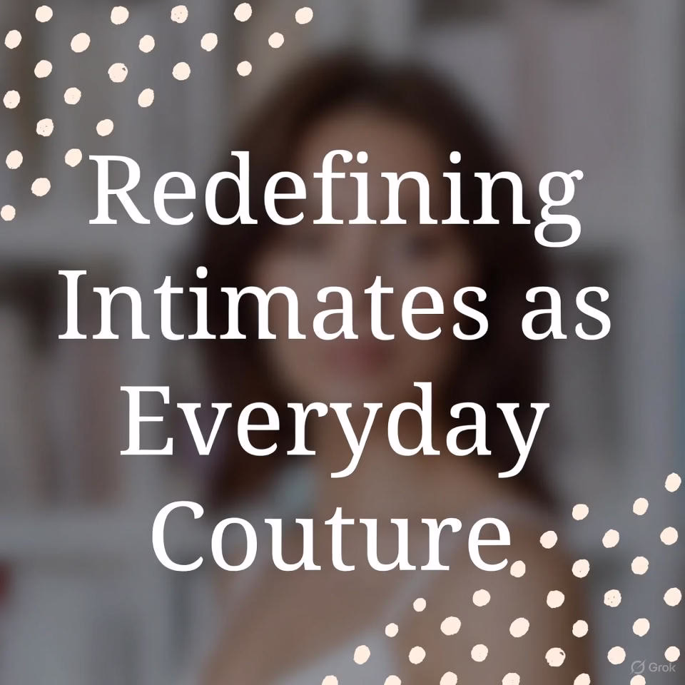 Redefining Intimates as Everyday Couture