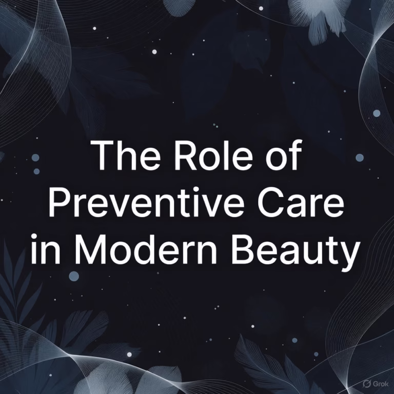 The Role of Preventive Care in Modern Beauty