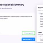 Create my CV using AI on CV Machine