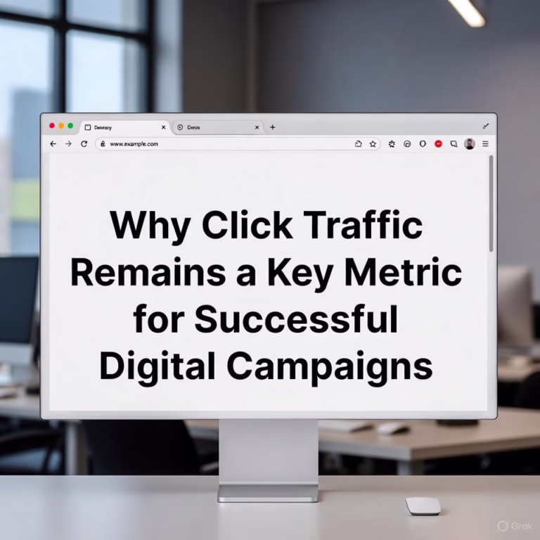 Why Click Traffic Remains a Key Metric for Successful Digital Campaigns