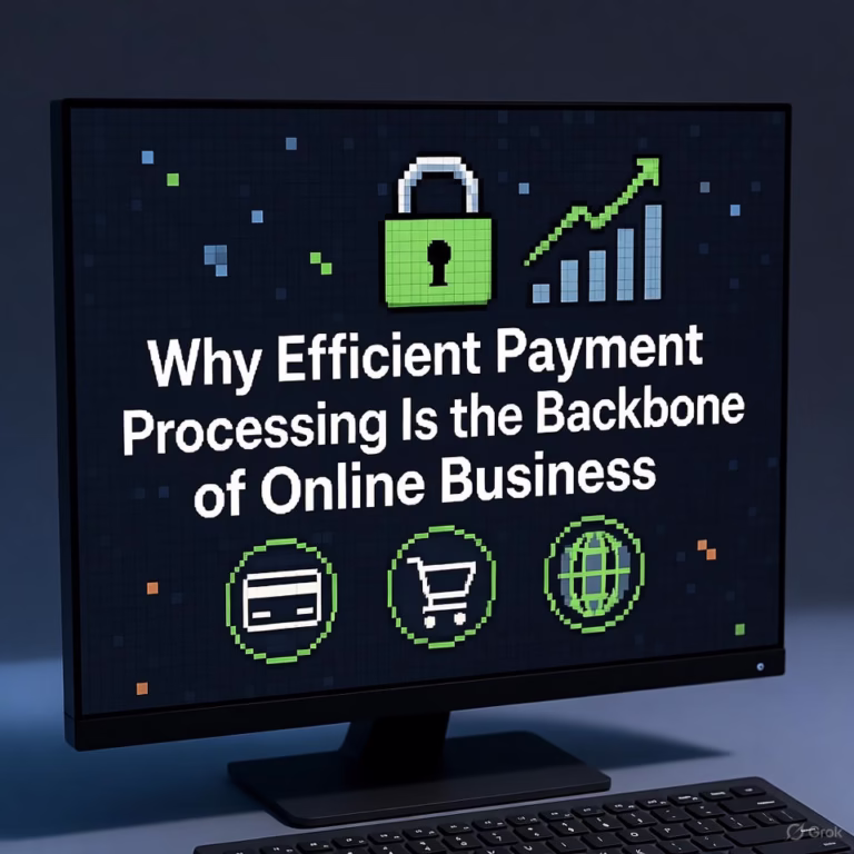 Why Efficient Payment Processing Is the Backbone of Online Business