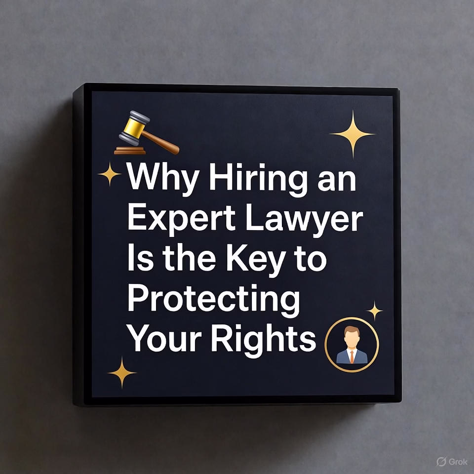 Why Hiring an Expert Lawyer Is the Key to Protecting Your Rights
