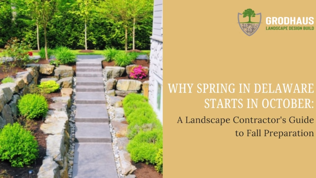 Why Spring in Delaware Starts in October: A Landscape Contractor's Guide to Fall Preparation