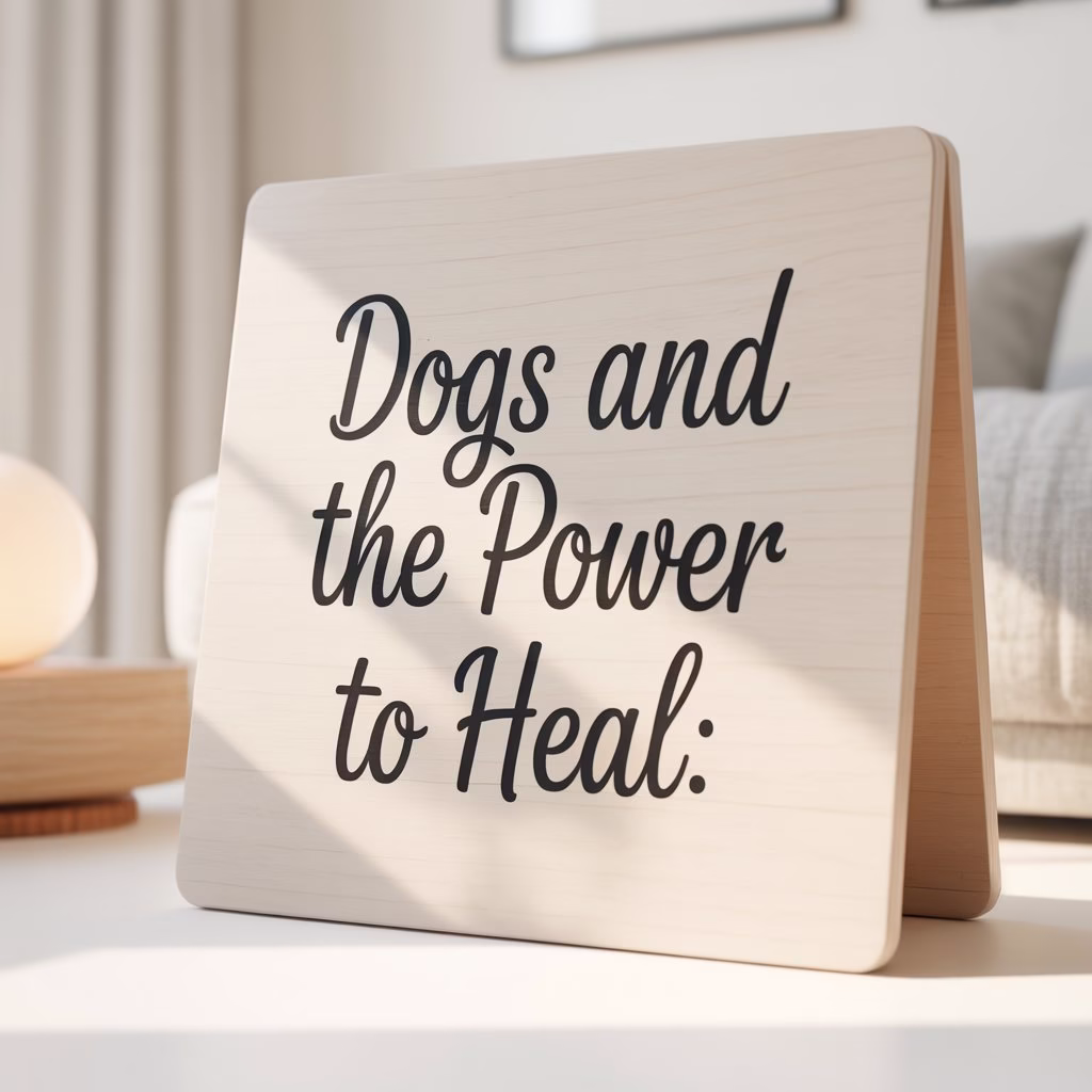 Dogs and the Power to Heal