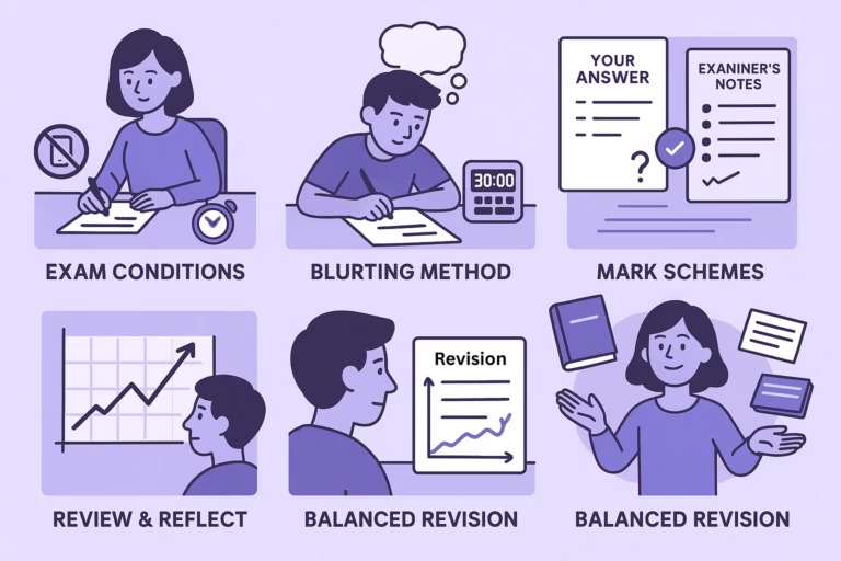 Using past papers the smart way for A level and GCSE revision