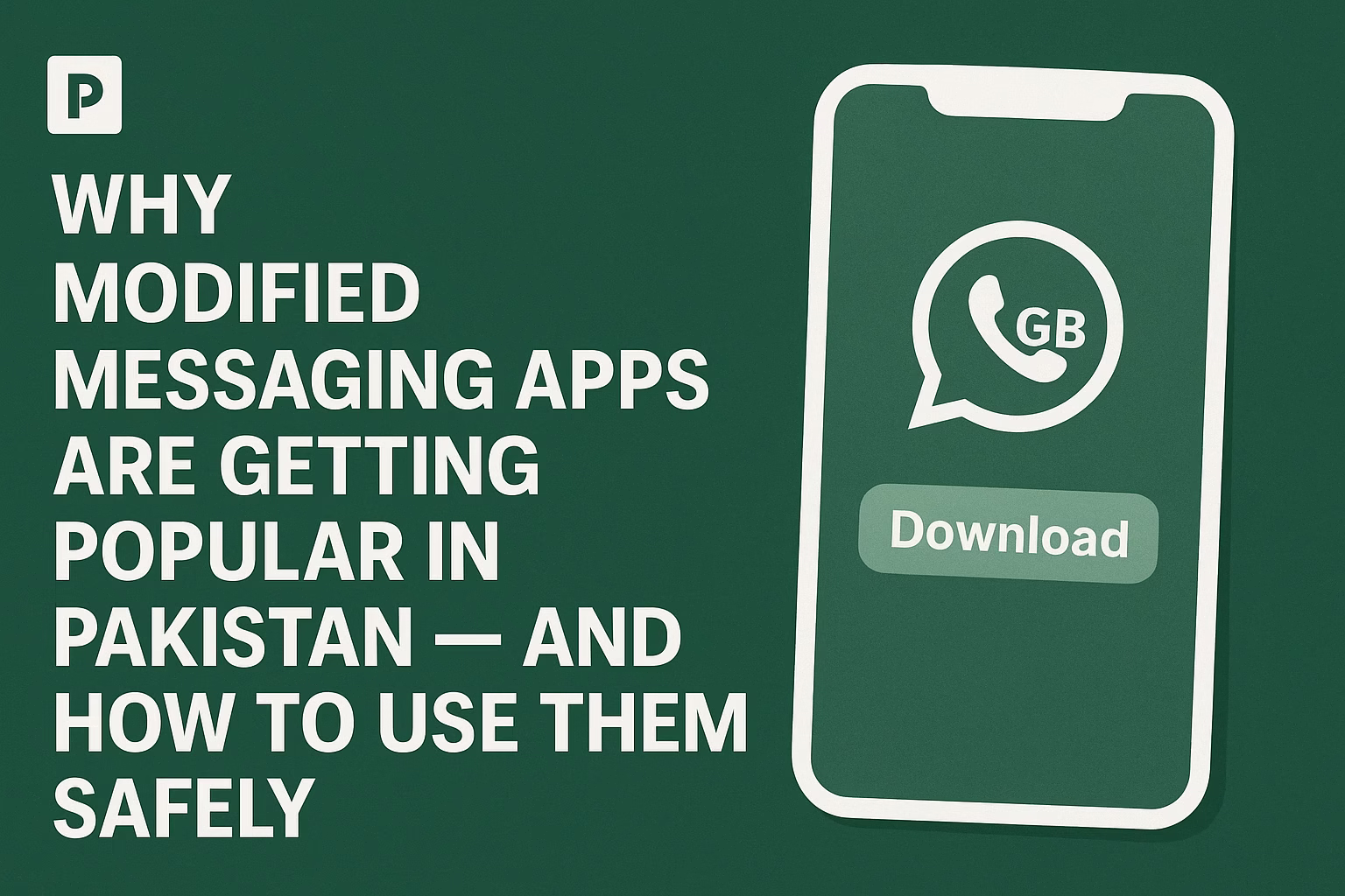 Modified Messaging Apps Are Getting Popular in Pakistan